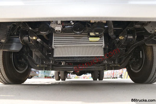 Foton Yutu II 152 hp 4X2(6 wheels) 4.14m AMT Automatic Single Row Van Light Truck (China VI) Chassis (1) | 86Trucks
