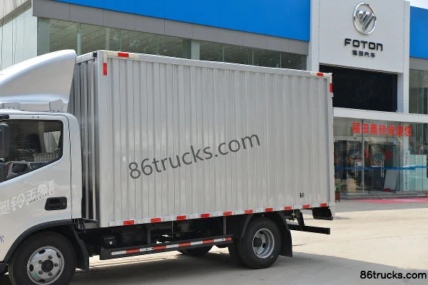 Foton Yutu II 152 hp 4X2(6 wheels) 4.14m AMT Automatic Single Row Van Light Truck (China VI) Body (1) | 86Trucks
