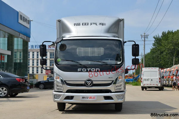 Foton Yutu II 152 hp 4X2(6 wheels) 4.14m AMT Automatic Single Row Van Light Truck (China VI) Exterior (2) | 86Trucks