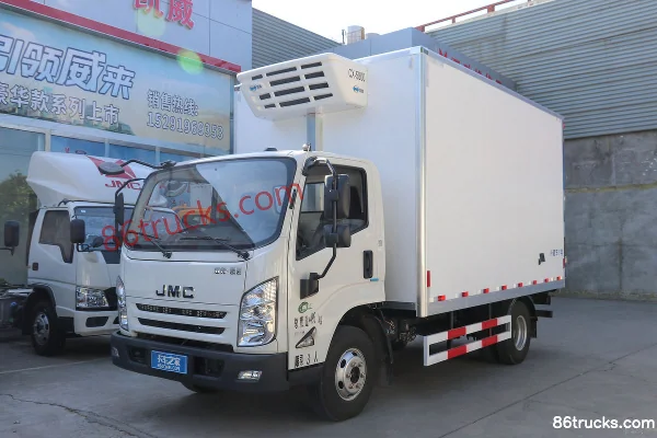 JMC Kaiyun Strong Edition 129hp 4X2(6 wheels) 4.02m refrigerated truck (China VI) Exterior (3) | 86Trucks