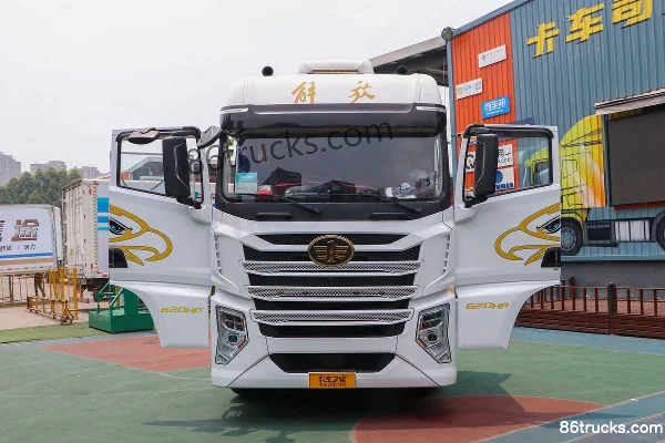 FAW Jiefang Qingdao Yingtu First Class 620hp 6X4(10 wheels) AMT Automatic Tractor Truck (China VI) Exterior (2) | 86Trucks