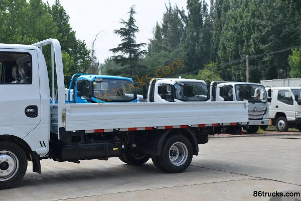 Dongfeng T5 1.6L 122hp 4X2(6 wheels) Gasoline 3.4m Single Row Flatbed Truck (China VI) Body (1) | 86Trucks