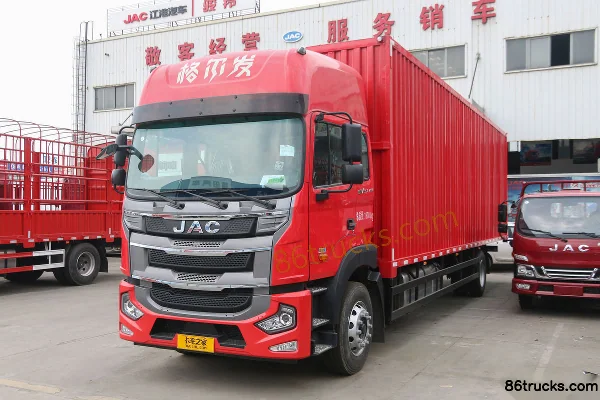 JAC Gallop A5X Heavy Truck Flagship Edition 260hp 4X2(6 wheels) 9.8m Van Cargo Truck (China VI) Exterior (3) | 86Trucks