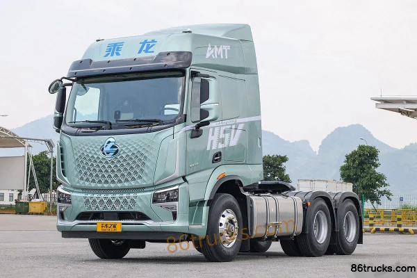 Dongfeng Liuqi Chenglong H5V 460 hp 6X4(10 wheels) AMT automatic tractor truck (China VI) Exterior (3) | 86Trucks