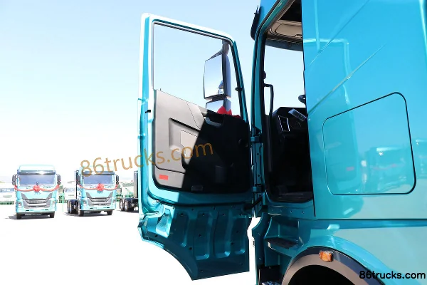 Changzheng Auto Q1 6X4(10 wheels) battery-swap pure electric tractor truck (CATL) 282kWh Cab (1) | 86Trucks