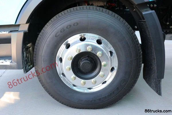 Changzheng Auto Q1 6X4(10 wheels) battery-swap pure electric tractor truck (CATL) 282kWh Chassis (3) | 86Trucks