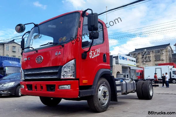 FAW Jiefang Hu VH Lightweight Edition 160hp 4X2(6 wheels) 4.16m single-row flatbed light truck (China VI)(7-speed) Exterior (3) | 86Trucks