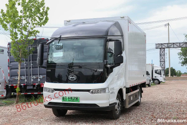BYD T5D 4.5T 4.03m Single Row Pure Electric Van Light Truck 85kWh 4X2(6 wheels) Exterior (3) | 86Trucks