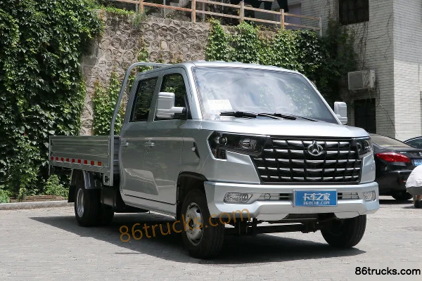 Ankai Shenqi PLUS Luxury 1.8L 139hp 4X2(6 wheels) Gasoline 3.01m Double Row Flatbed Mini Truck (China VI) Exterior
