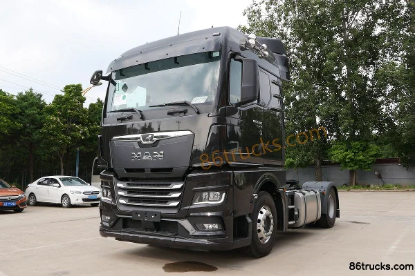 MAN New TGX Series Heavy Truck 470 hp 4X2(6 wheels) Tractor Truck (TGX18.470) (Black) Exterior (3) | 86Trucks