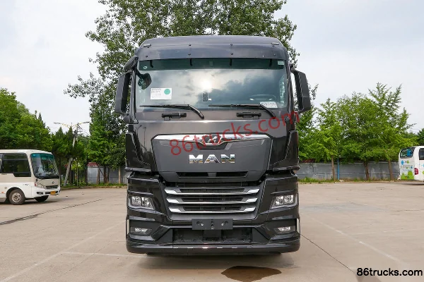 MAN New TGX Series Heavy Truck 470 hp 4X2(6 wheels) Tractor Truck (TGX18.470) (Black) Exterior (2) | 86Trucks