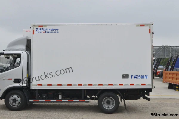 Foton Aulin Superspeed 131hp 4X2(6 wheels) 4.085m refrigerated truck (China VI) Body (2) | 86Trucks