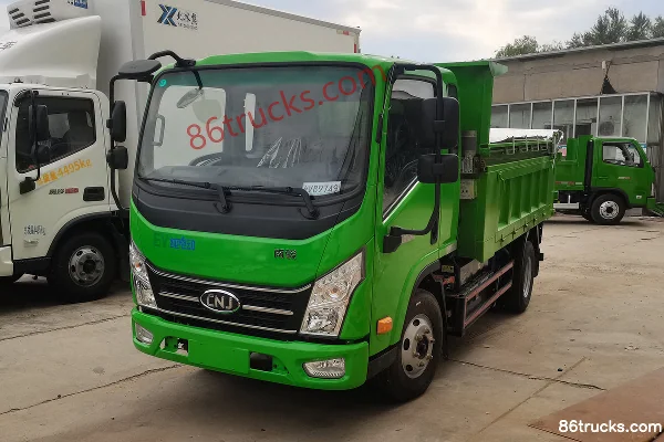 NanJun Ruijie D20 4X2(6 wheels) 3.5m Pure Electric Dump Truck 98kWh Exterior (3) | 86Trucks