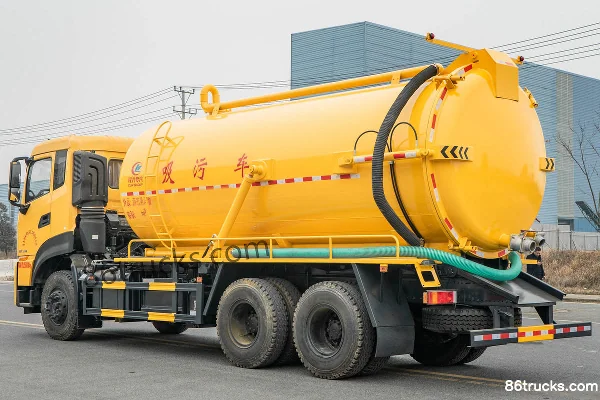 Dongfeng Commercial Vehicle Tianlong KL 290 ch 6X4(10 roues) camion de vidange (marque Chenglì) Extérieur (3) | 86Trucks