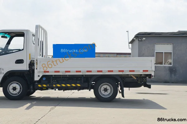 Kama K3 Jinyunka 95 ch 4X2(6 roues) Camion léger à ridelles à cabine simple 3,25 m Carrosserie (2) | 86Trucks
