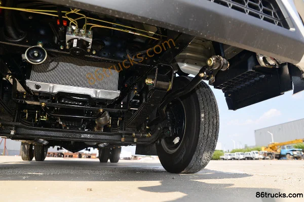 Kama Kaijie M3 2.2L 95hp 4X2(6 wheels) CNG 4.16m Single-row Flatbed Light Truck (China VI) Chassis (3) | 86Trucks