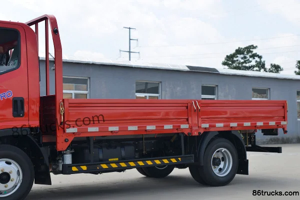 Kama Kaijie M3 95 hp 4X2(6 wheels) 4.2m Single Row Stake Truck Light Truck Body (1) | 86Trucks