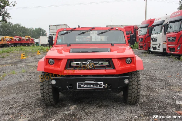 Dongfeng Mengshi Nixing 500 4.0T Diesel 195hp Four-wheel Drive Automatic Double Row Pickup Cab (2) | 86Trucks