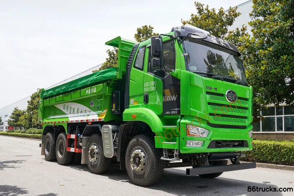 FAW Jiefang J6L Classic Edition 360 hp 8X4(12 wheels) 6m Dump Truck Exterior