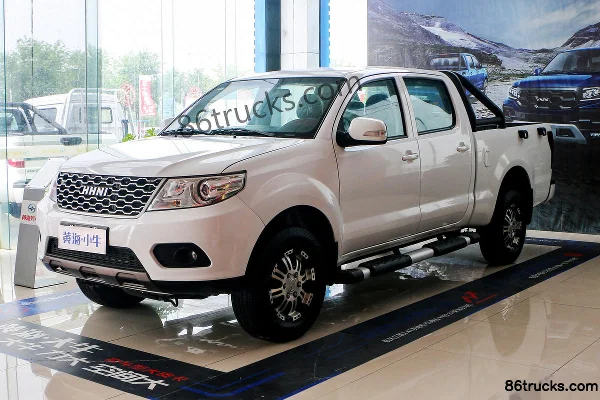 Huanghai Xiaoniu N1 2021 Fortune 2.4L Gasoline 160hp Manual 2WD Extended Flatbed Double Row Pickup (China VI) Cab (3) | 86Trucks
