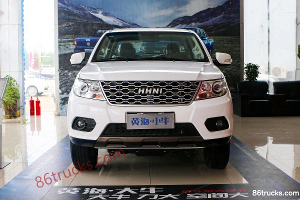 Huanghai Xiaoniu N1 2021 Fortune 2.4L Gasoline 160hp Manual 2WD Extended Flatbed Double Row Pickup (China VI) Cab (2) | 86Trucks
