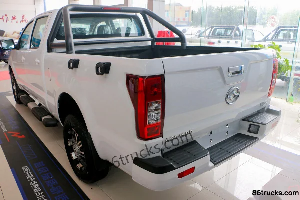 Huanghai Xiaoniu N1 2021 Fortune 2.4L Gasoline 160hp Manual 2WD Extended Flatbed Double Row Pickup (China VI) Official Photos (3) | 86Trucks