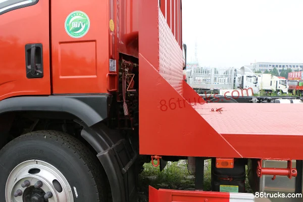 Dayun G6 170 ch 4X2(6 roues) camion plateau (China VI) (pont arrière 8T) Carrosserie (2) | 86Trucks