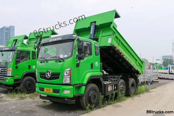 Dayun Zhisheng Medium Truck 245hp 6X2(8 wheels) 4.8m dump truck (China VI) Exterior (3) | 86Trucks