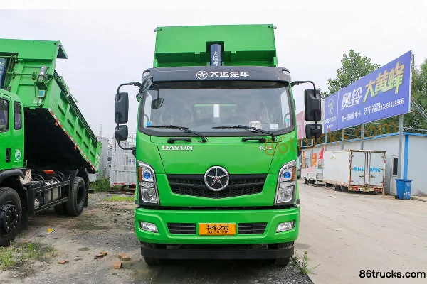 Dayun Zhisheng Medium Truck 245hp 6X2(8 wheels) 4.8m dump truck (China VI) Exterior (2) | 86Trucks