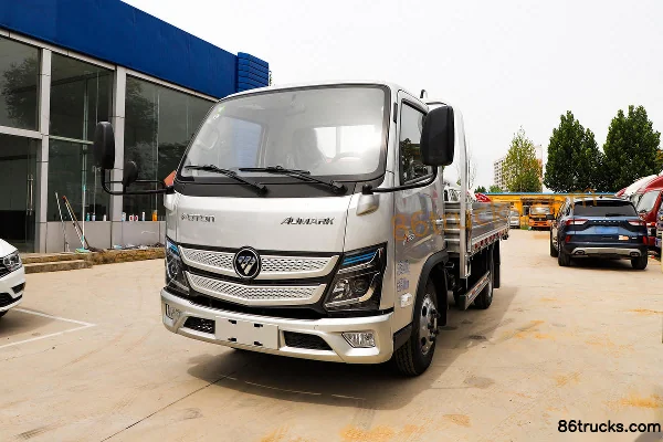 Foton Aumark X 122 hp 4X2(6 wheels) 3.7m single-row flatbed light truck (China VI) Exterior (3) | 86Trucks