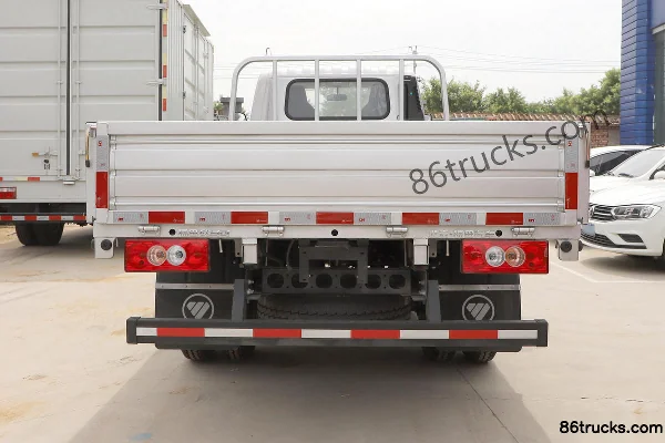 Foton Aumark X 122 hp 4X2(6 wheels) 3.7m single-row flatbed light truck (China VI) Body (2) | 86Trucks
