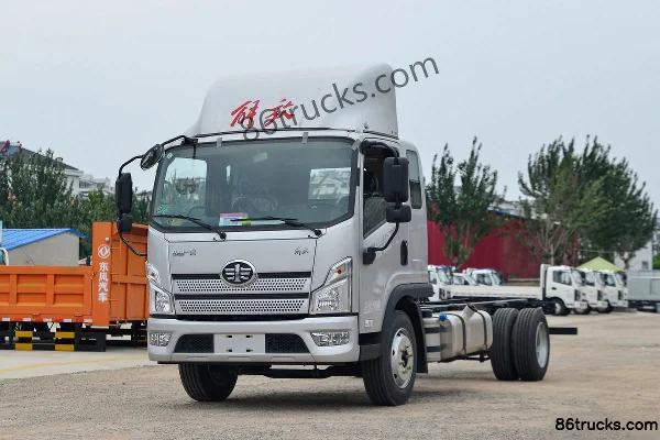 FAW Jiefang Lingtu 180 ch 4X2(6 roues) 5,2 m camion porteur à ridelles cabine demi-avancée Extérieur (3) | 86Trucks