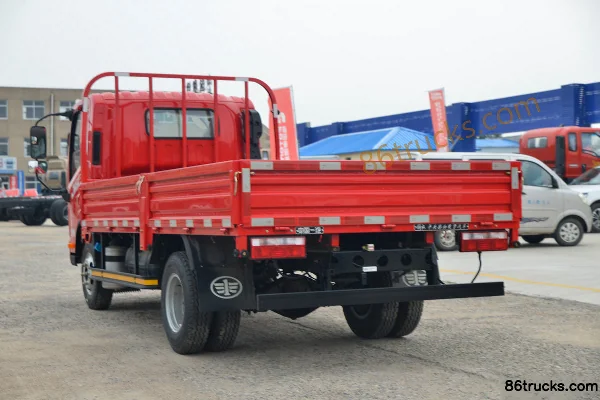 FAW Jiefang J6F 130hp 4X2(6 wheels) 4.16m Single Row Flatbed Light Truck Body (3) | 86Trucks