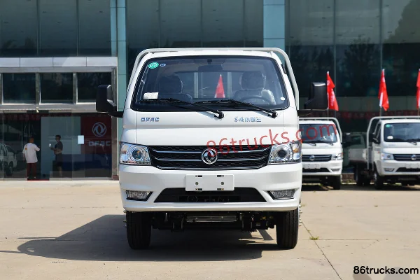 Dongfeng Xiaobawang W17 122hp 4X2(6 wheels) 3.63m single-row flatbed mini truck (3T rear axle) Exterior (2) | 86Trucks