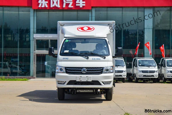 Dongfeng Xiaobawang W17 102 ch 4X2(6 roues) 3,95 m fourgon micro-camion à cabine simple (voie large) Extérieur (2) | 86Trucks