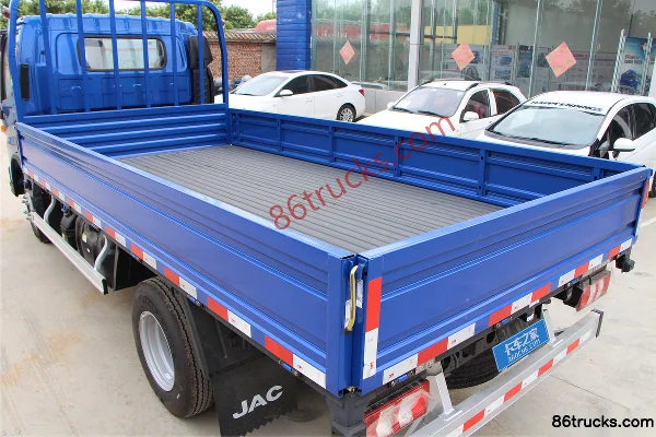 JAC Junling V6 160 ch 4X2(6 roues) camion léger à ridelles 4,18 m cabine simple (China VI) Carrosserie (3) | 86Trucks