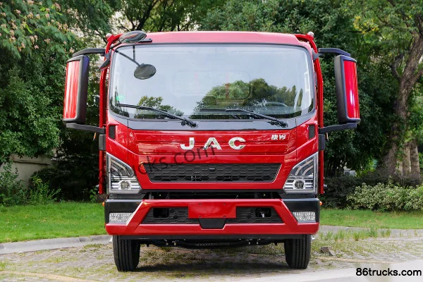 JAC Lingpao S9 184 hp 4X2(6 wheels) 5.85m Single Row Flatbed Cargo Truck (China VI) Exterior (2) | 86Trucks