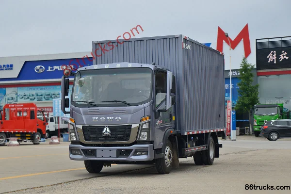 Sinotruk HOWO Tongshuai 150 ch 4X2(6 roues) fourgon léger cabine simple 4,15 m (China VI) (cabine moyenne) Extérieur (3) | 86Trucks
