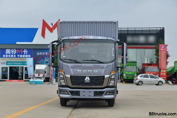 Sinotruk HOWO Tongshuai 150 ch 4X2(6 roues) fourgon léger cabine simple 4,15 m (China VI) (cabine moyenne) Extérieur (2) | 86Trucks