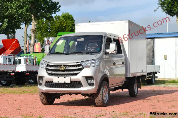 Changan Kuayue Xinbao T5 Standard Edition 1.5L Gasoline 112hp 4X2(6 wheels) 2.535m Double Row Van Mini Truck (Single Rear Wheel)(China VI) E