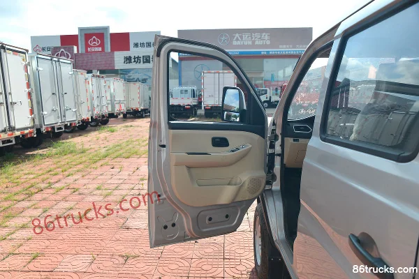 Changan Kuayue Xinbao T5 Standard Edition 1.5L Gasoline 112hp 4X2(6 wheels) 2.535m Double Row Van Mini Truck (Single Rear Wheel)(China VI) C