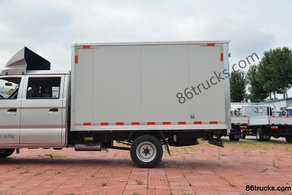 Changan Kuayuewang X5 PLUS Comfort Edition 116hp 4X2(6 wheels) 3.035m Double Row Van Truck (China VI) Body (2) | 86Trucks