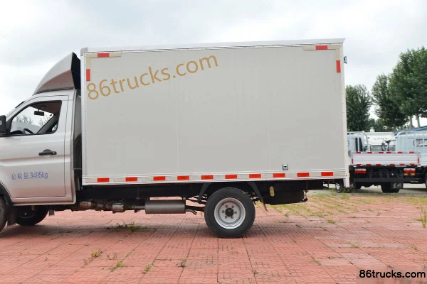 Changan Kuayue Wang X3 1.6L Gasoline 122 hp 4X2(6 wheels) 3.285m Single Row Van Truck (China VI) Body (1) | 86Trucks