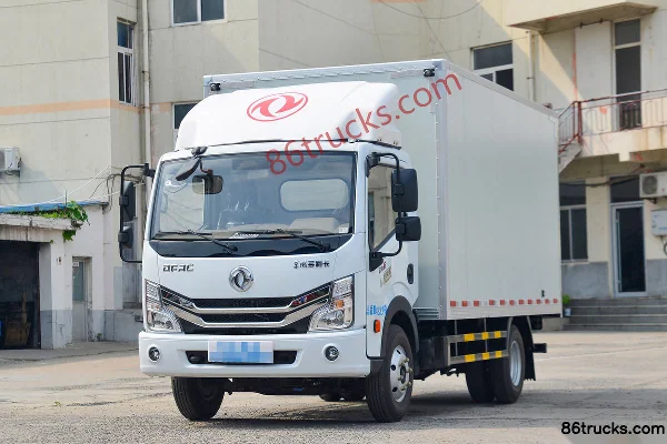 Dongfeng Duolika D6-N Ruineng 136 ch 4X2(6 roues) 4,17 m camion fourgon simple cabine (China VI) Extérieur (3) | 86Trucks