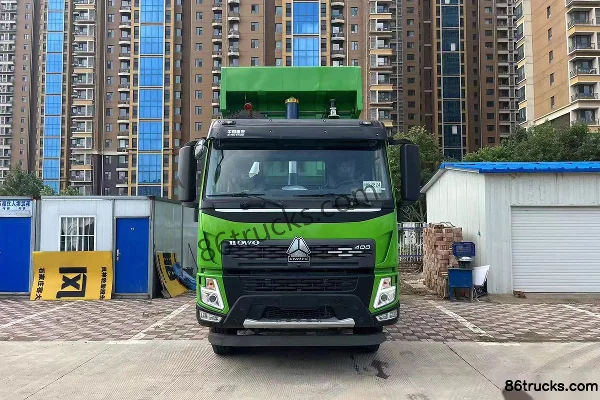 Sinotruk HOWO V7-X Heavy Truck 400 hp 8X4(12 wheels) 6.5m Dump Truck Exterior (2) | 86Trucks