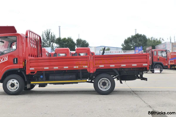FAW Jiefang Hu VN 132 hp 4X2(6 wheels) 4.16m Single Row Flatbed Light Truck (China VI) Body (2) | 86Trucks