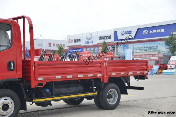FAW Jiefang Hu VN 132 hp 4X2(6 wheels) 4.16m Single Row Flatbed Light Truck (China VI) Body (1) | 86Trucks
