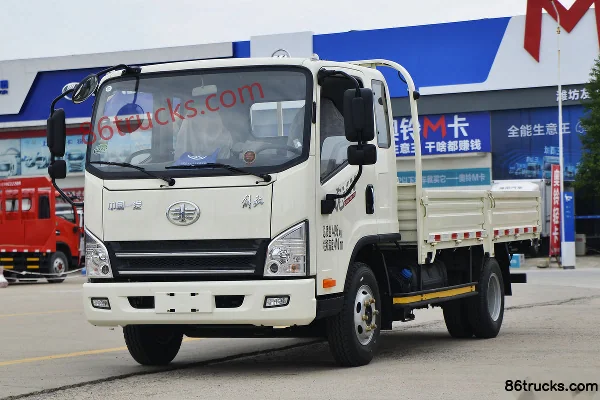 FAW Jiefang Hu VN 150 hp 4X2(6 wheels) 3.82m Row Half Flatbed Light Truck (China VI) (Fast Gear 8-speed) Exterior (3) | 86Trucks