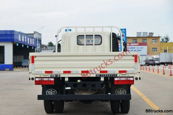 FAW Jiefang Hu VN 150 hp 4X2(6 wheels) 3.82m Row Half Flatbed Light Truck (China VI) (Fast Gear 8-speed) Body (3) | 86Trucks