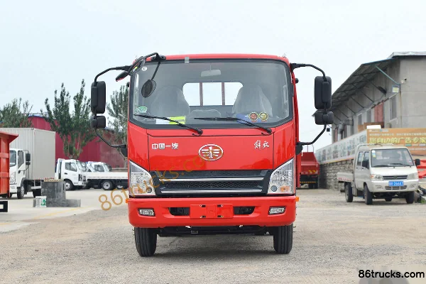FAW Jiefang Hu VN 132 hp 4X2(6 wheels) 4.16m Single Row Flatbed Light Truck (6-speed) Exterior (2) | 86Trucks